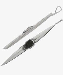 Stor kapkajak i sølv